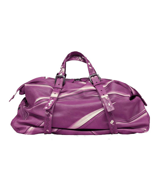 Bottega Veneta tie-dye Top Handle Bag fucsia